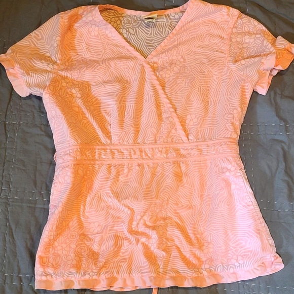 3 Womens 1 Barco & 2 koi medium scrub top